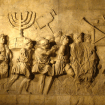 The Sack of Jerusalem from CE 70, as depicted on the Arch of Titus in Rome.